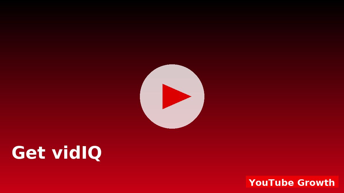Get vidIQ